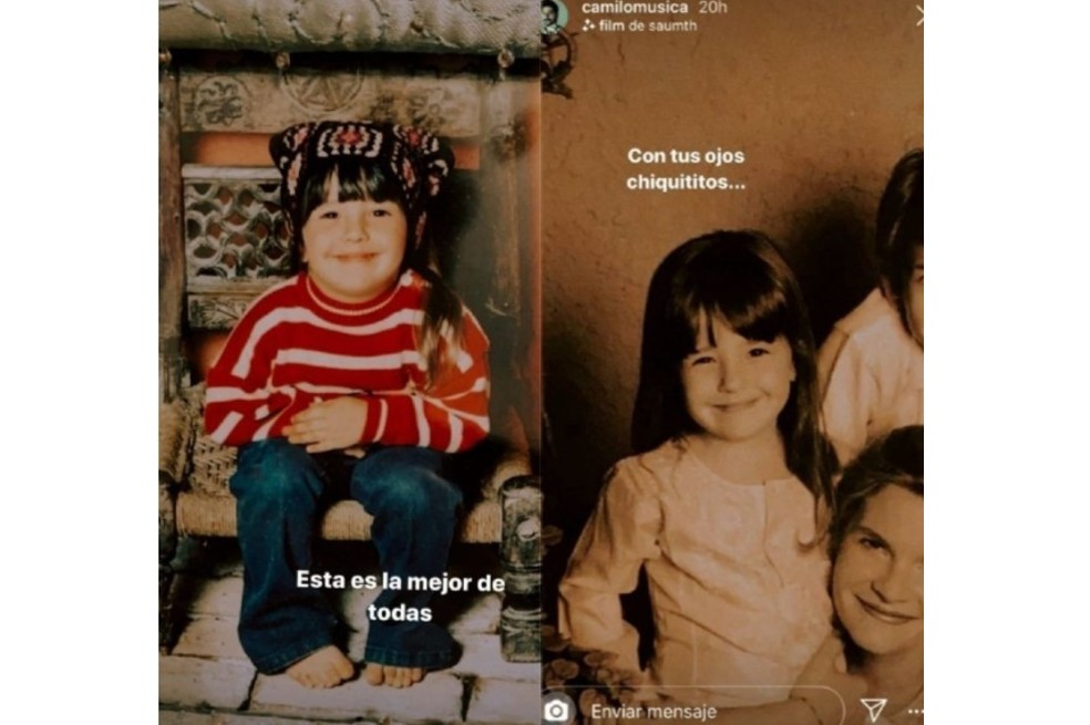 Estas imágenes son pruebas de que Evaluna, hija de Ricardo Montaner, aún conserva su dulce sonrisa. Camilo fue el encargado de postear estas fotos a través de sus redes sociales hace un tiempo.