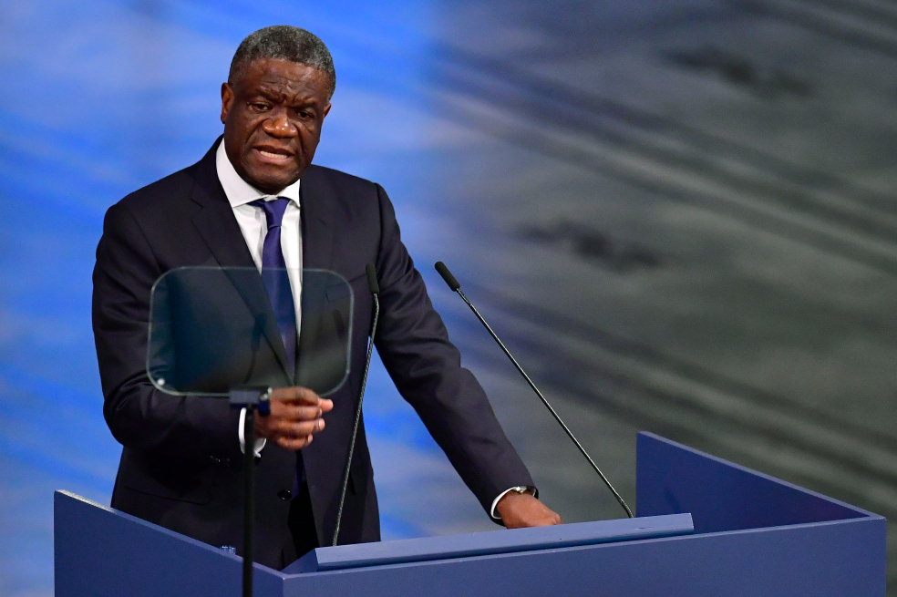 La historia detrás de la visita a Colombia del Nobel de Paz del Congo