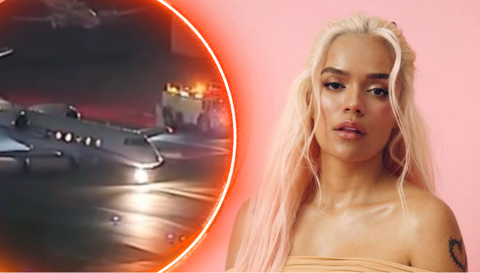 Karol G tuvo misterioso problema con su avión privado. Hubo aterrizaje de emergencia