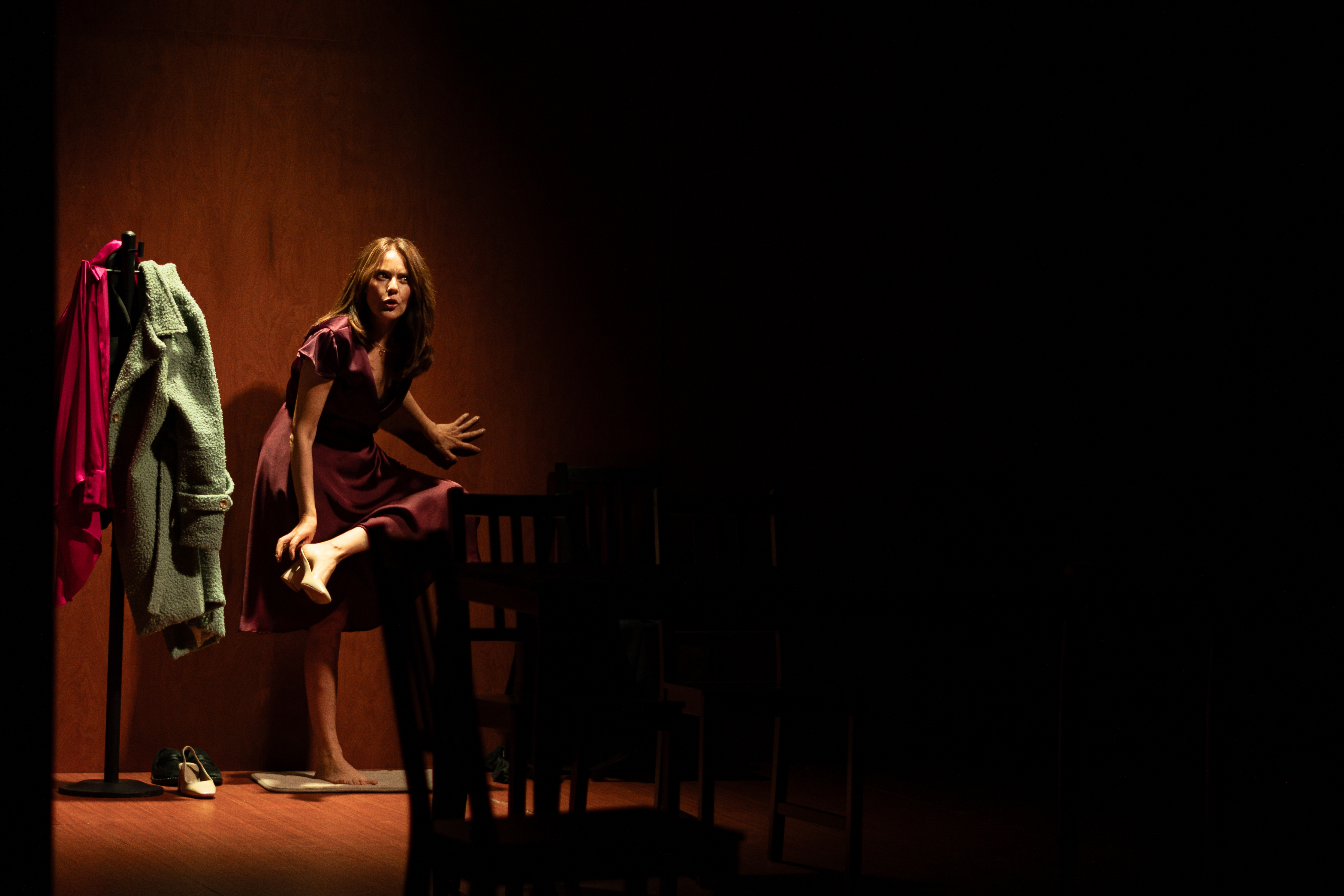 La obra Prima Facie se presenta al público en el Teatro Nacional hasta el 13 de julio.