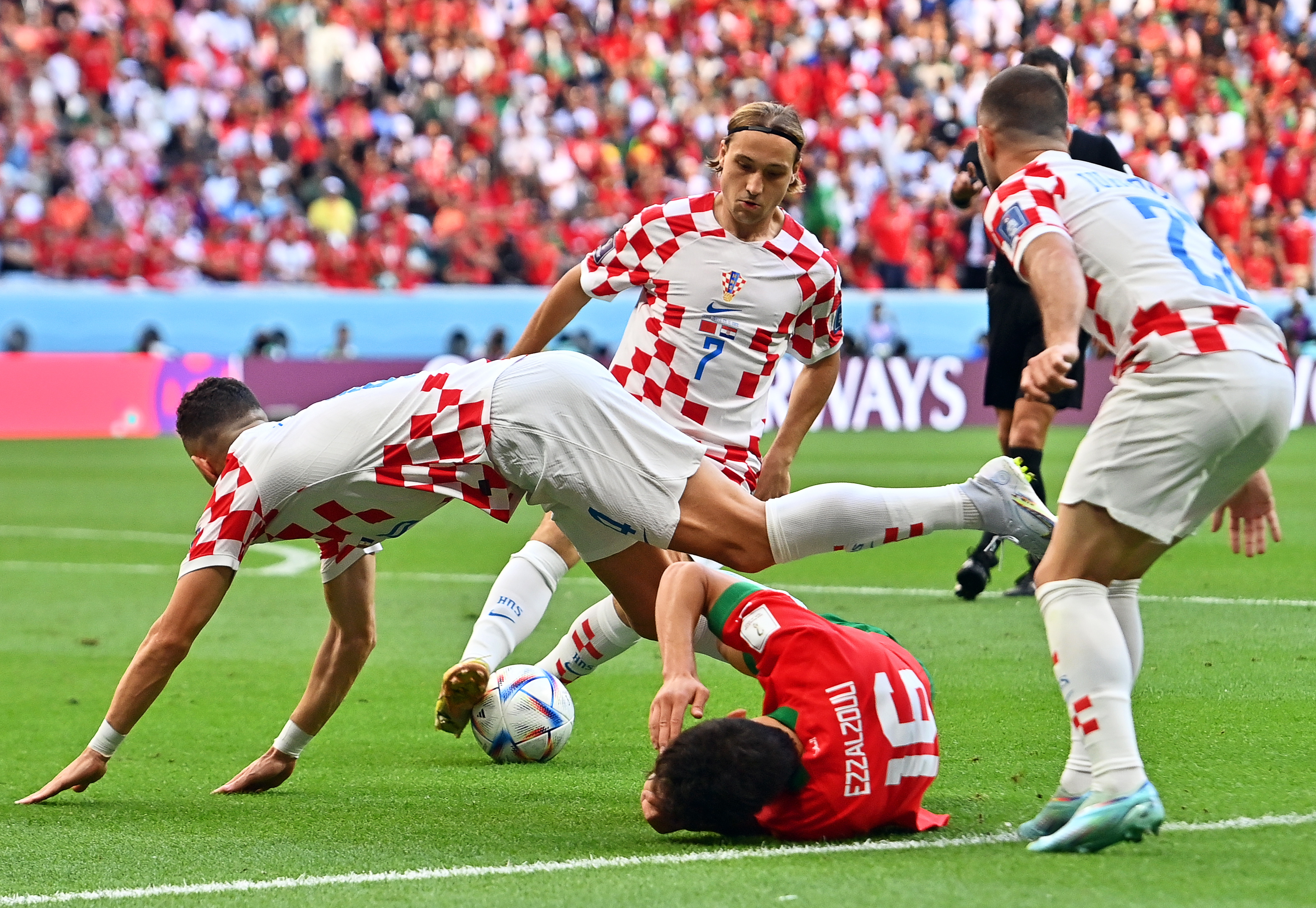 Mundial de Catar: el subcampeón del mundo debutó empatando contra Marruecos