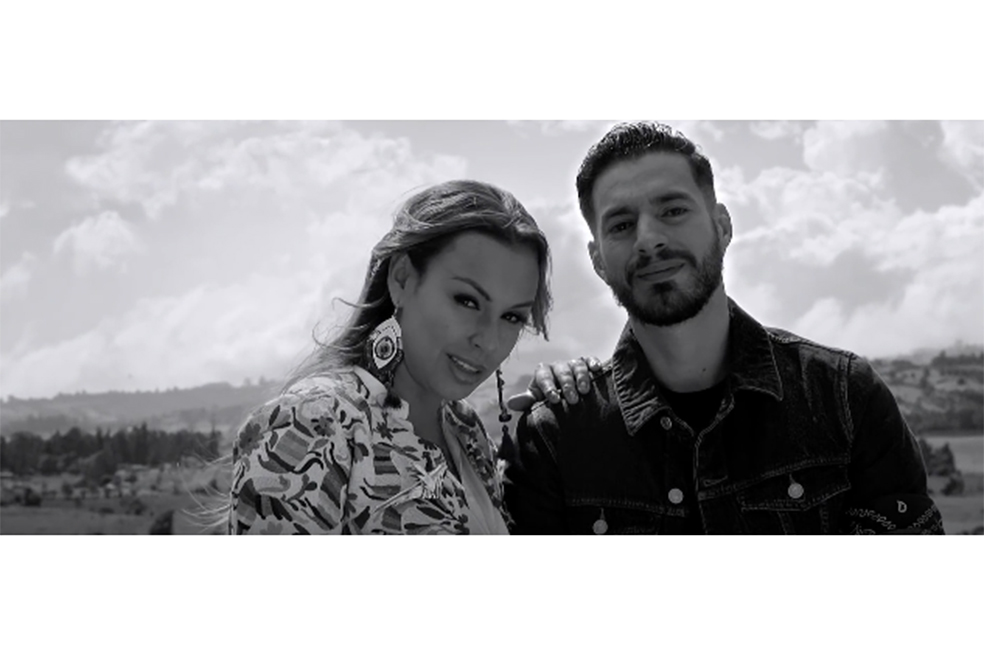 Los músicos Maía y El Guti.