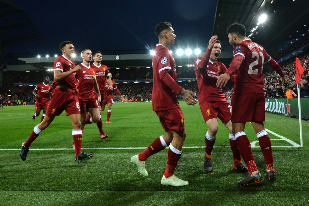 Liverpool encarrila el pase a semifinales tras golear al Manchester City