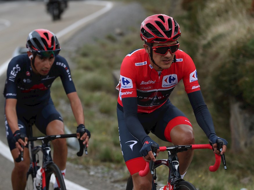 Clasificaciones de la Vuelta a España tras la etapa 7