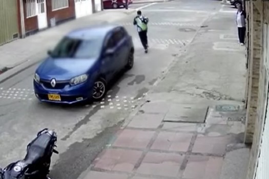 Cámaras de seguridad captan nuevo hecho sicarial en vía pública de la capital