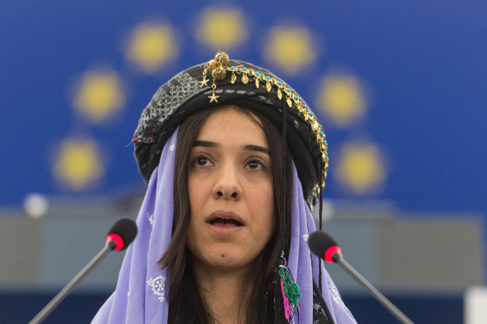Nadia Murad, de esclava sexual del Estado Islámico a Nobel de la Paz