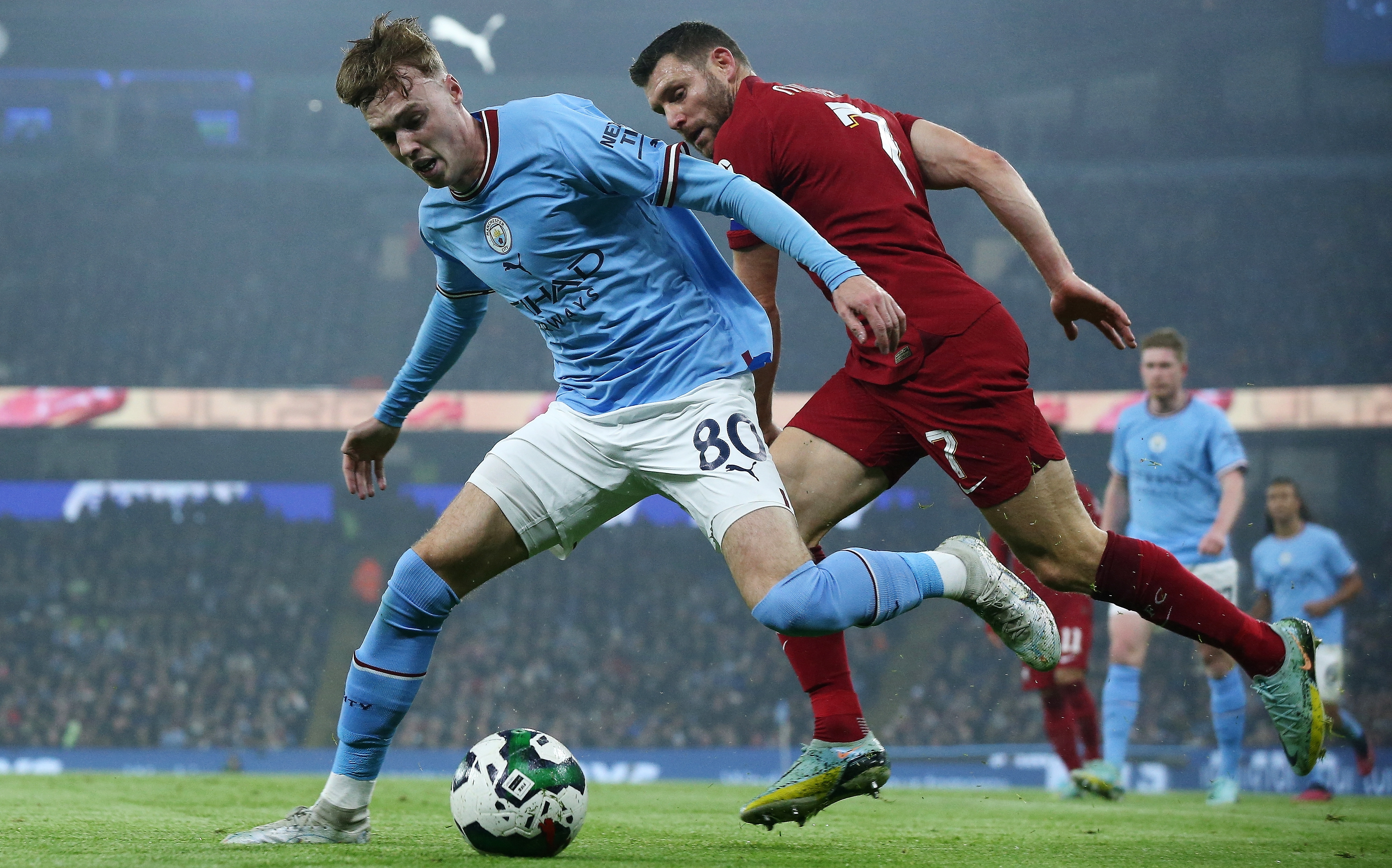 Copa de la Liga: Manchester City eliminó en un partidazo a Liverpool