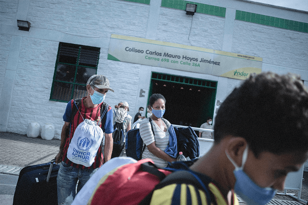 En imágenes: Así son los alojamientos temporales en Medellín