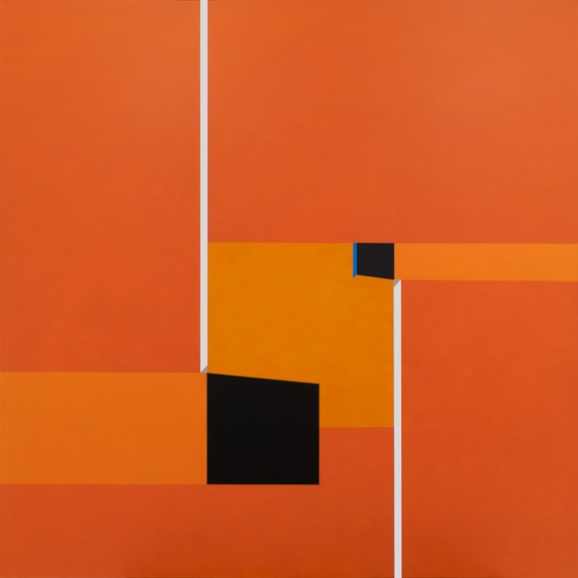 De la serie “Vacíos”: acrílico sobre lienzo, 155 x 155 cm, 2019.  / Galería Carlos Orozco