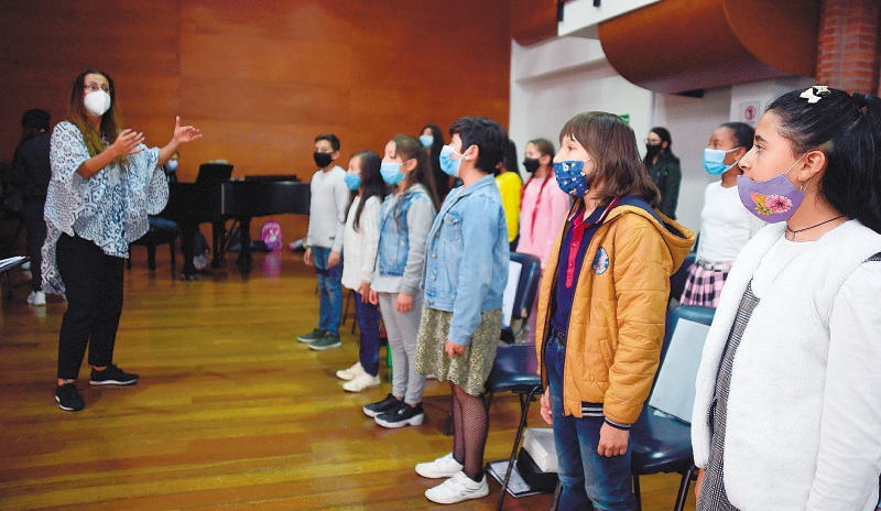 El coro de los hijos de la paz