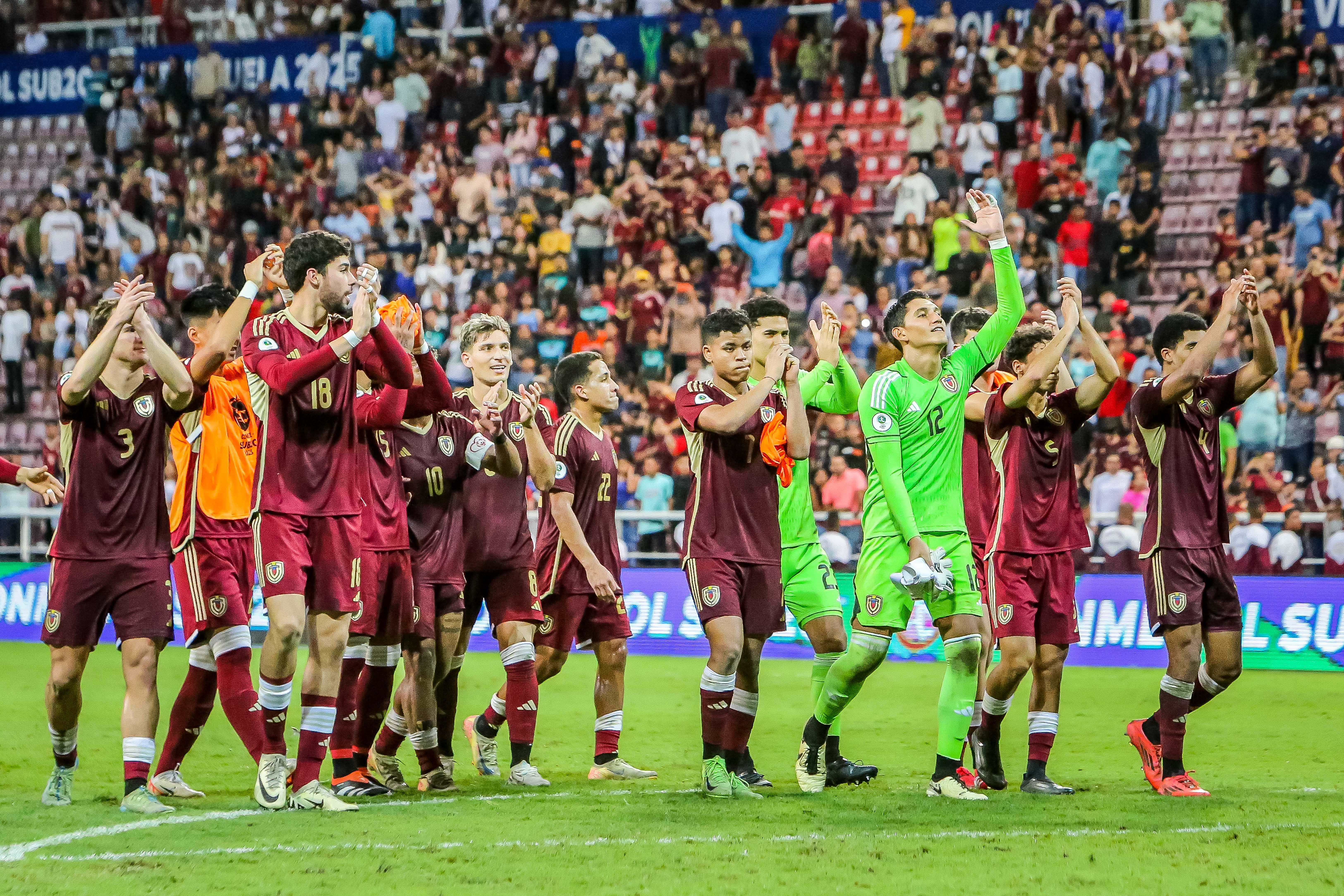 Triunfos de Venezuela y Uruguay en Grupo A del Sudamericano Sub 20