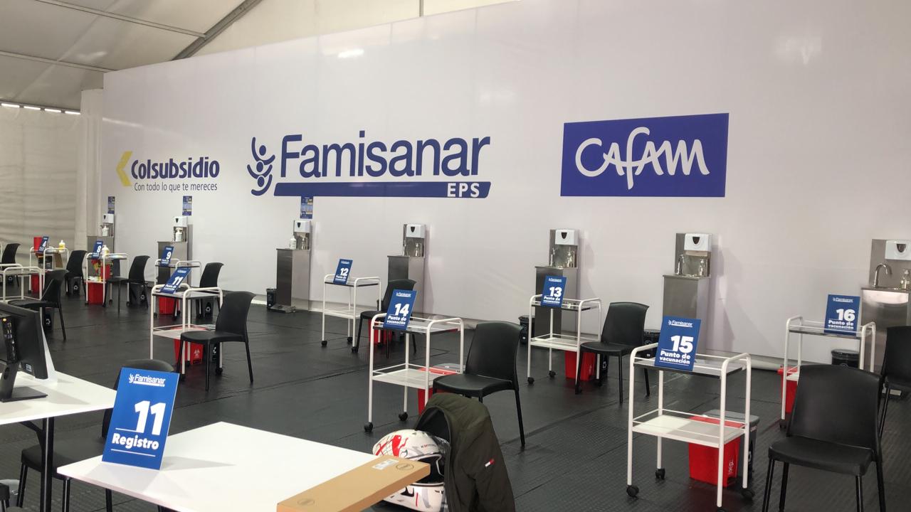 EPS Famisanar anuncia la apertura de su Gran Carpa de Vacunación COVID-19 en Bogotá