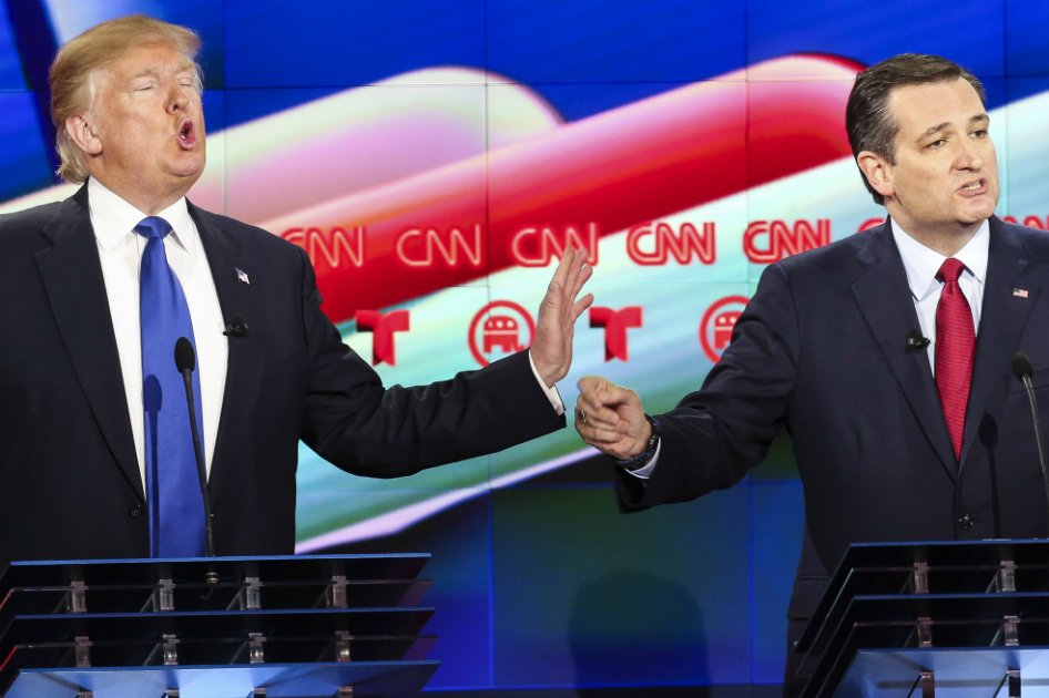 Los baños públicos para transexuales se están discutiendo en los debates presidenciales. Donald Trump indicó que está a favor, pero Ted Cruz se opone. /Bloomberg.