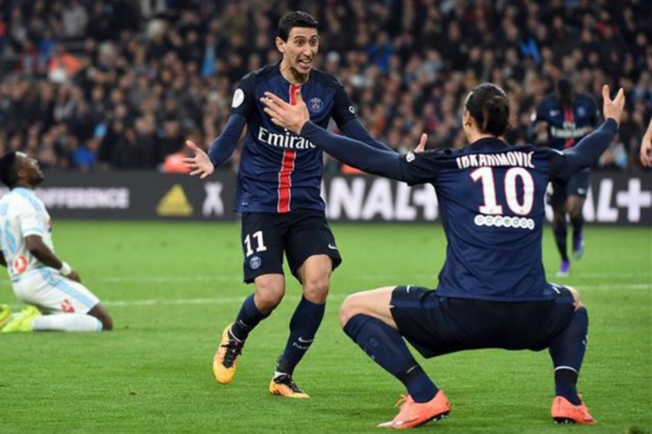 Ibrahimovic y Di María, nominados a mejor jugador de Liga de Francia