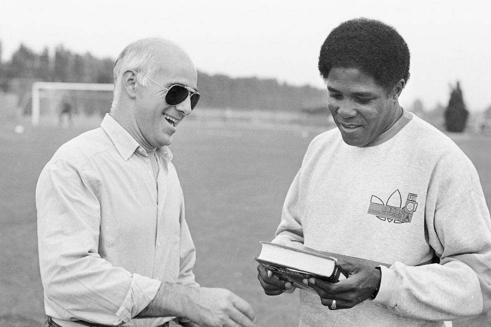 Arrigo Sacchi y Francisco Maturana.