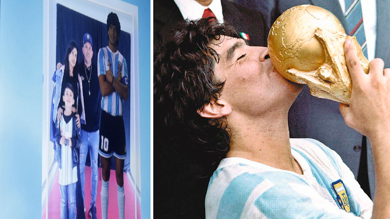 Diego Maradona, los mensajes de sus hinchas irán al espacio
