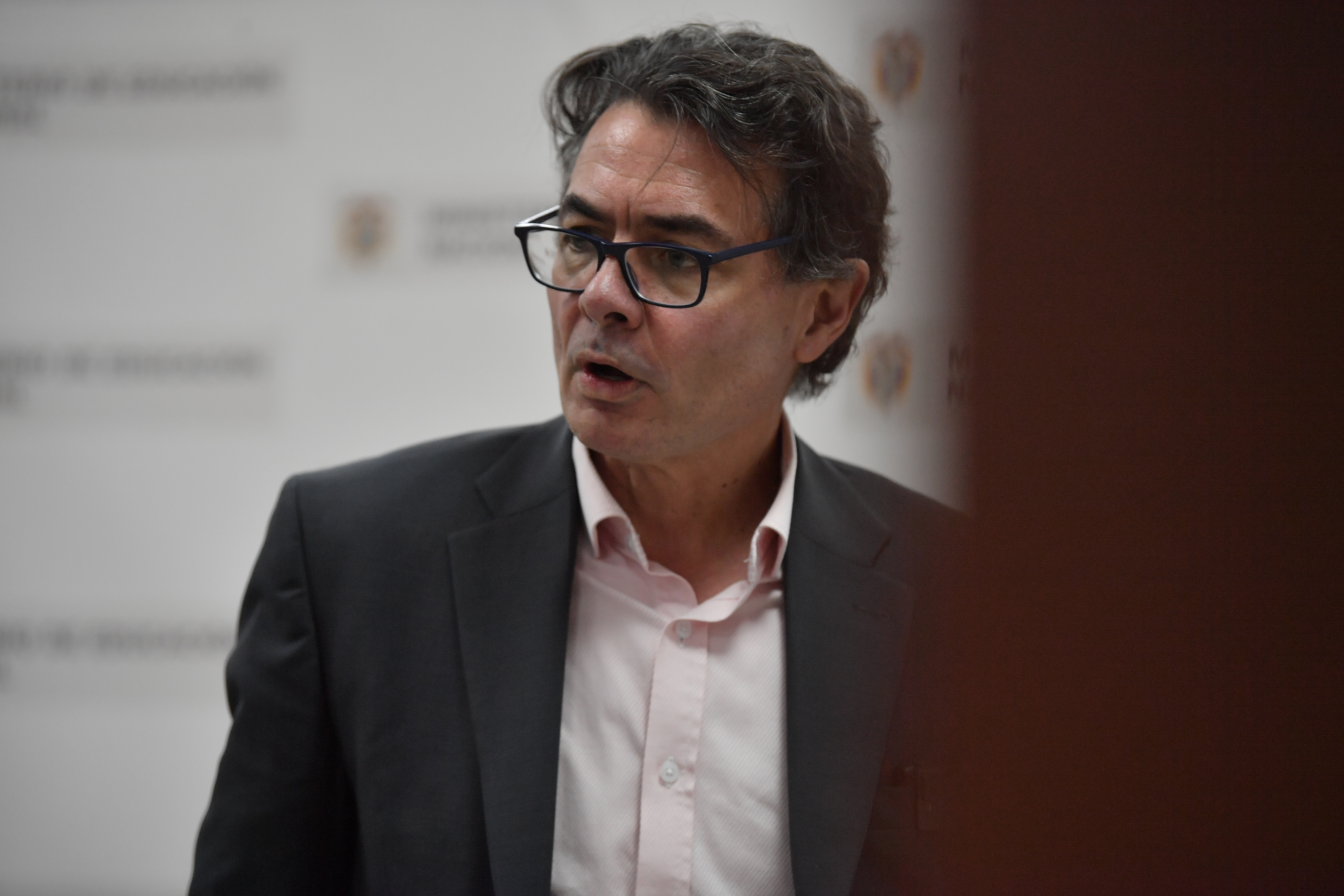Ministro de Educación, en la reunión sobre el incremento de los precios en las universidades privadas.