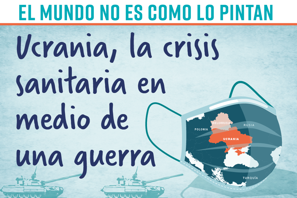 El mundo no es como lo pintan: Ucrania y la crisis sanitaria en medio de la guerra