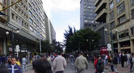 El centro de Bogotá, más allá de la multitud