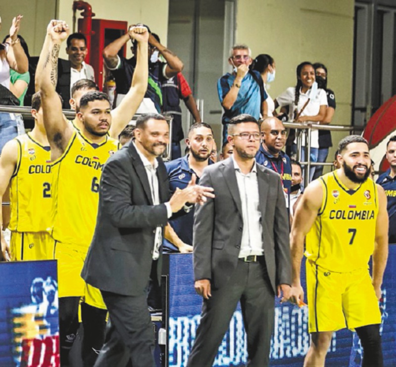 Equipo basquetbol Colombia