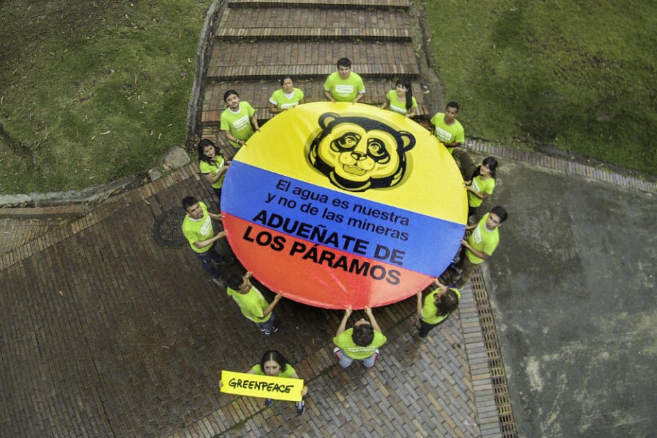 Greenpeace llama a los colombianos a “adueñarse de los páramos”