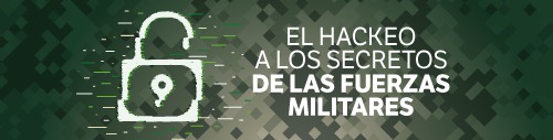 Banner hackeo Fuerzas Militares