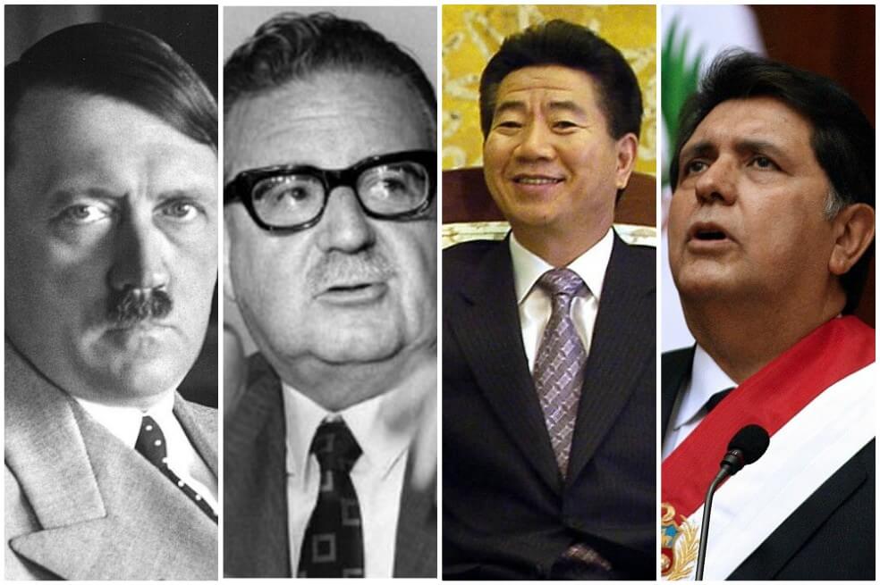 Los presidentes y jefes de estado que se han suicidado