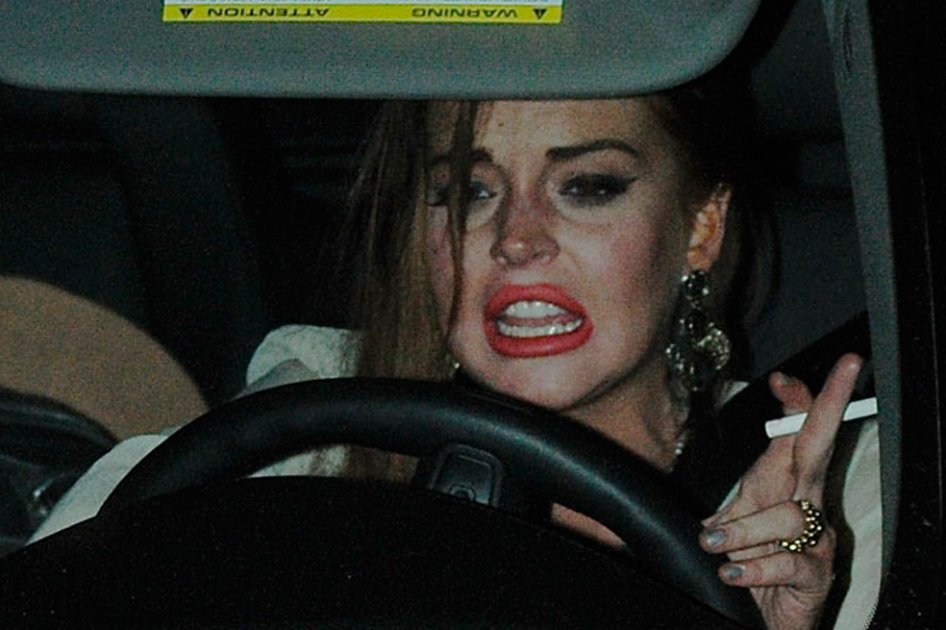 Lindsay Lohan, herida en una pierna tras una pelea con su madre