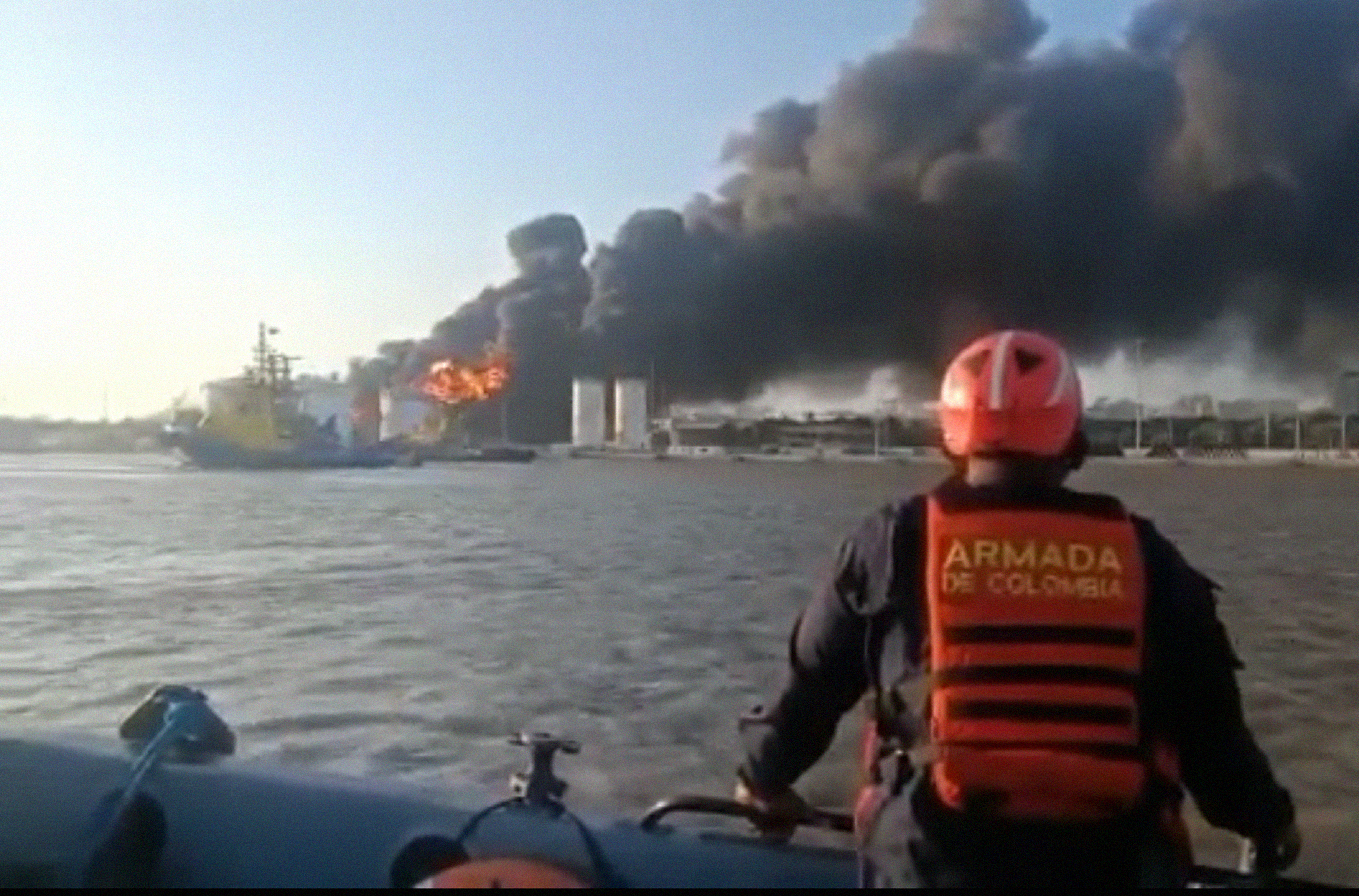 Barrios de Barranquilla se quedaron sin agua por incendio en la vía 40