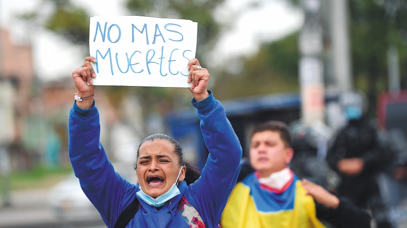 Daniel Zapata: ¿primera víctima de las marchas en Bogotá?
