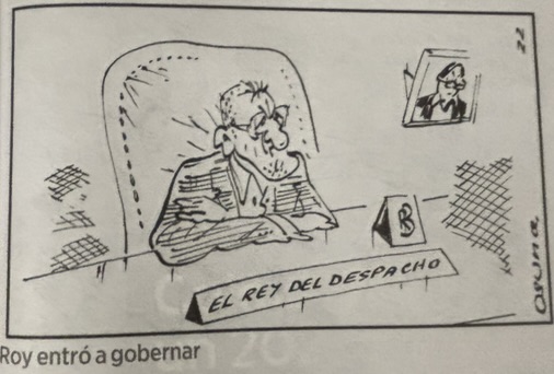Roy Barreras, en 2020, luego de acompañar al entonces candidato a la presidente, Gustavo Petro.