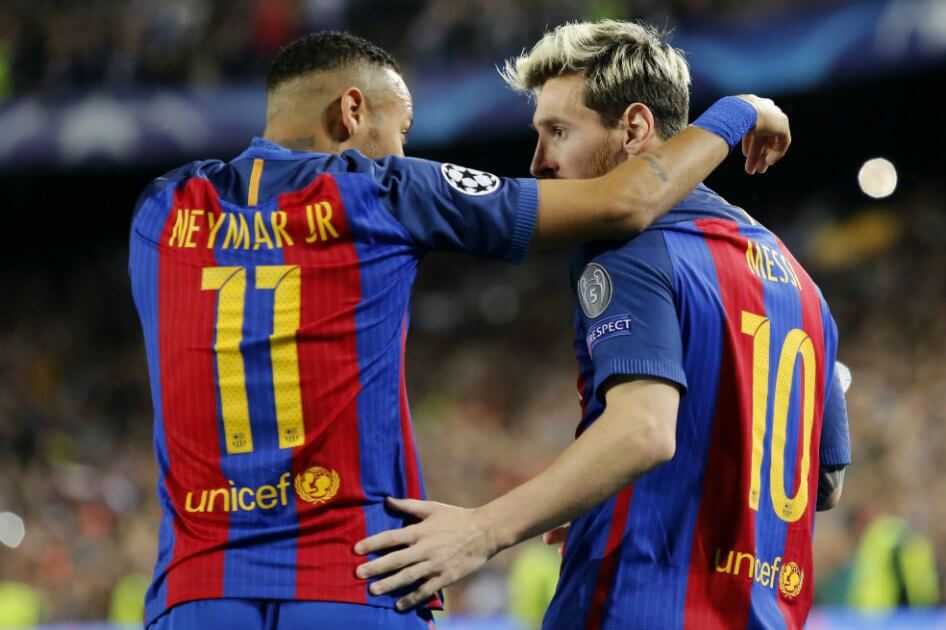 Neymar, al borde del llanto, al hablar de Messi: «Cuando necesité apoyo, me dio cariño»
