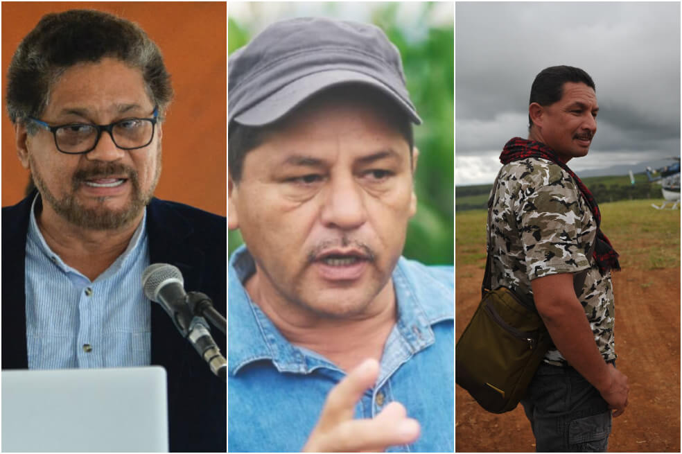 Iván Márquez, «Romaña» y «Aldinever Morantes», expulsados de la JEP