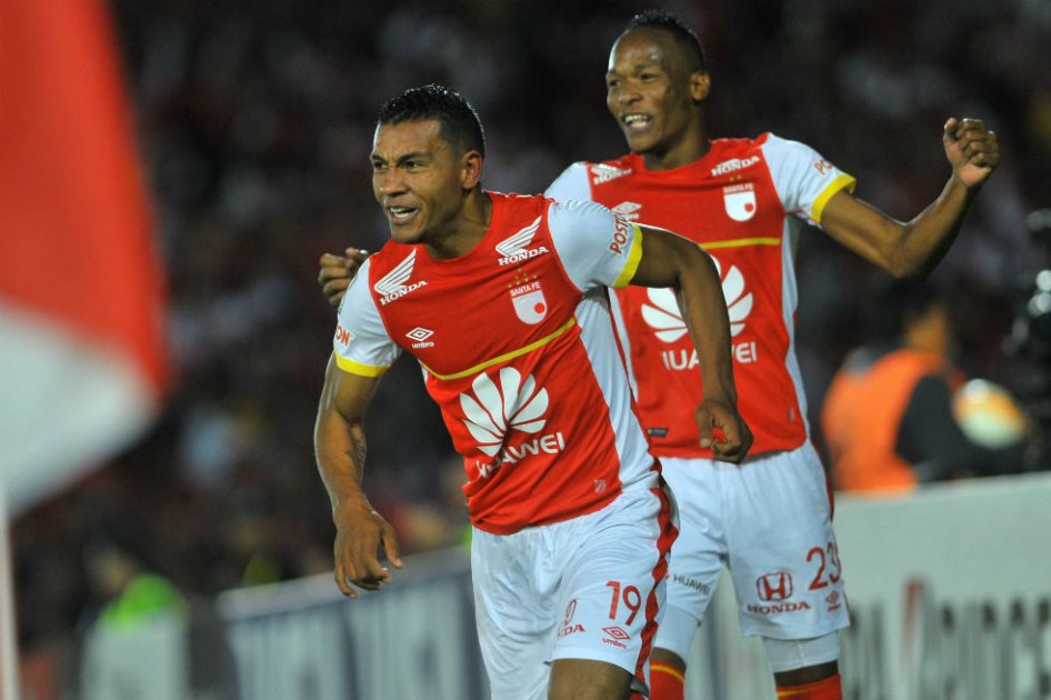 Wilson Morelo espera volver a marcar y dar la vuelta olímpica con Santa Fe