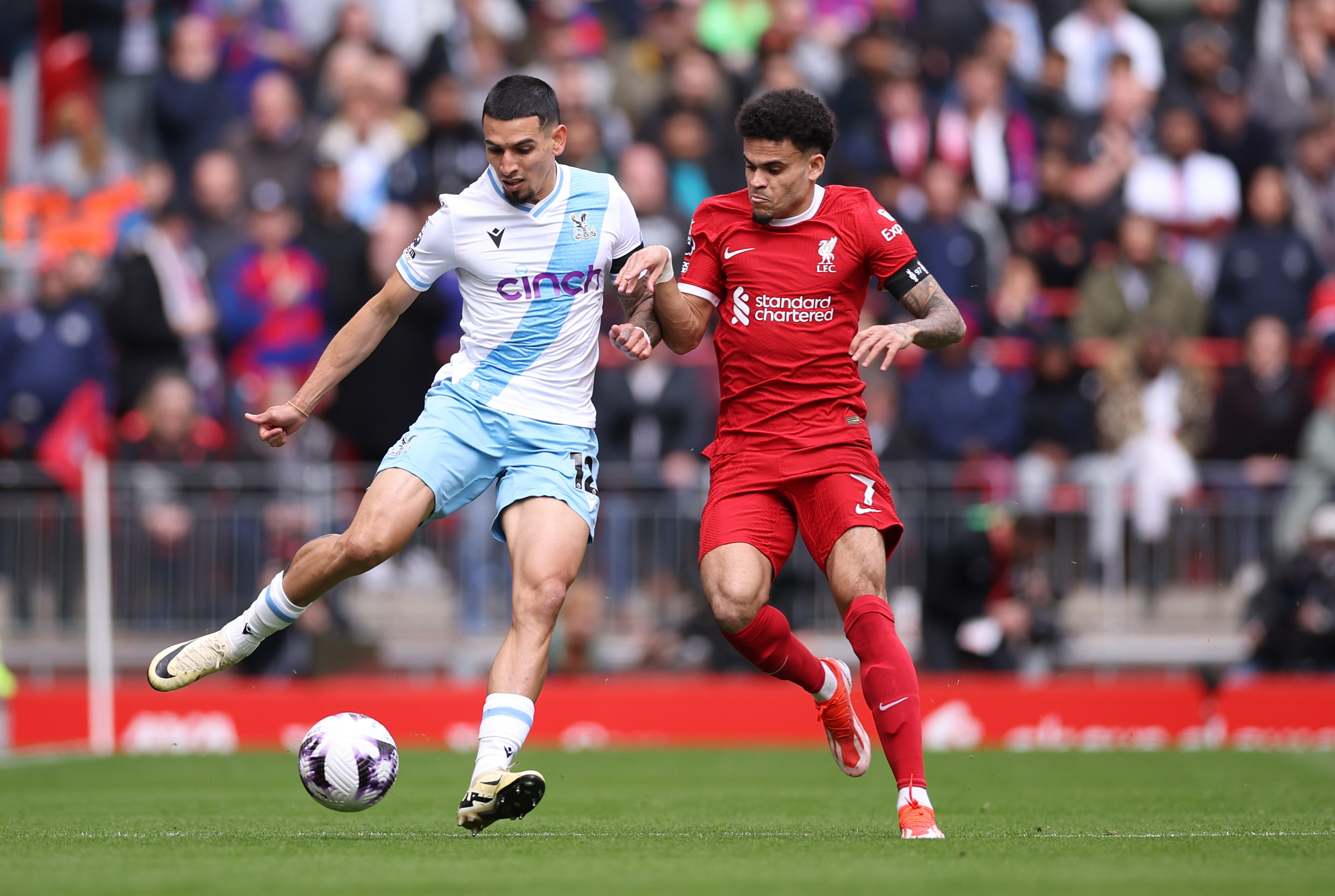 Partidazo de Jefferson Lerma y Daniel Muñoz contra un desconocido Liverpool de Luis Díaz