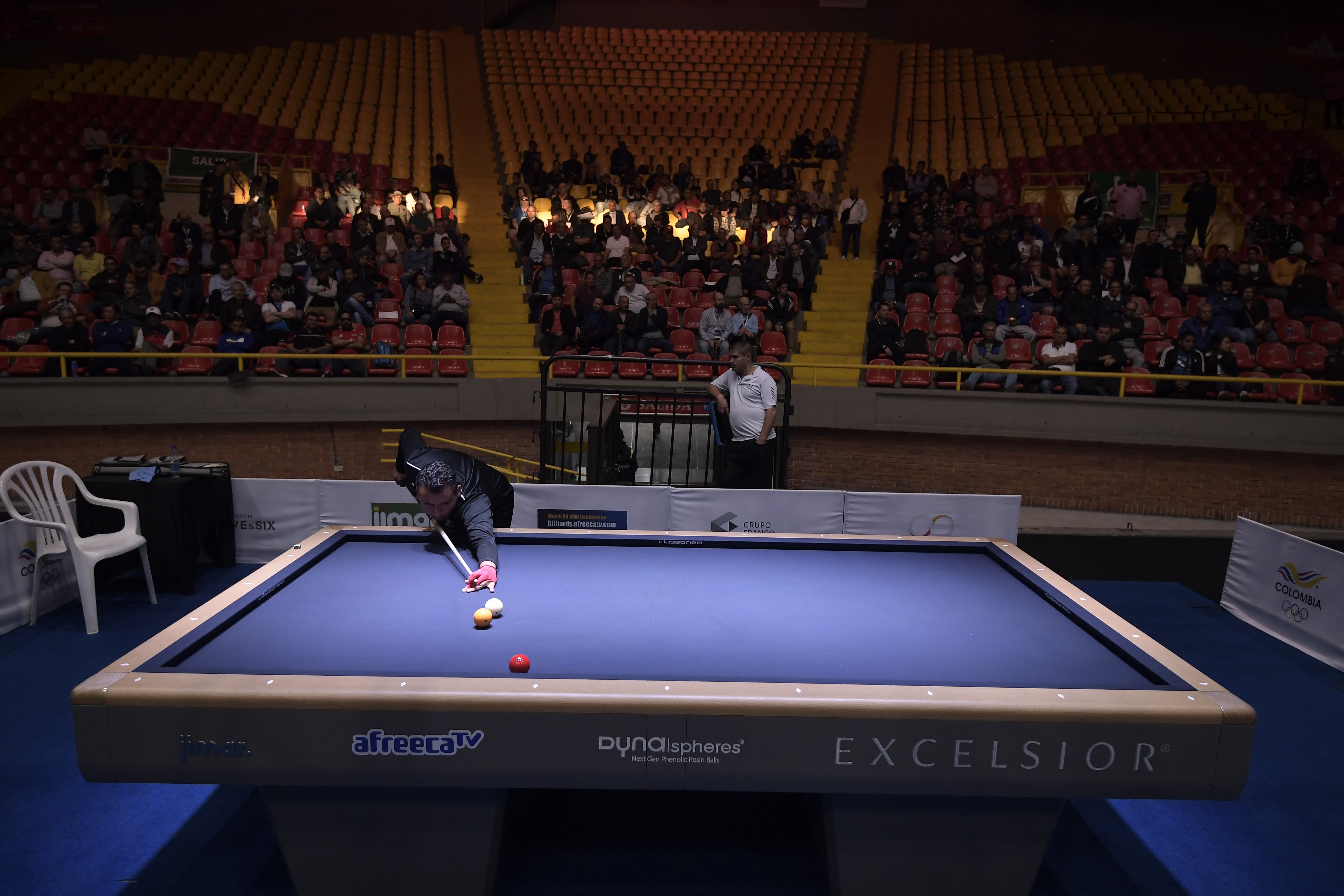 Arranca la Copa Mundo de Billar a tres bandas en Bogotá con más de un centenar de jugadores
