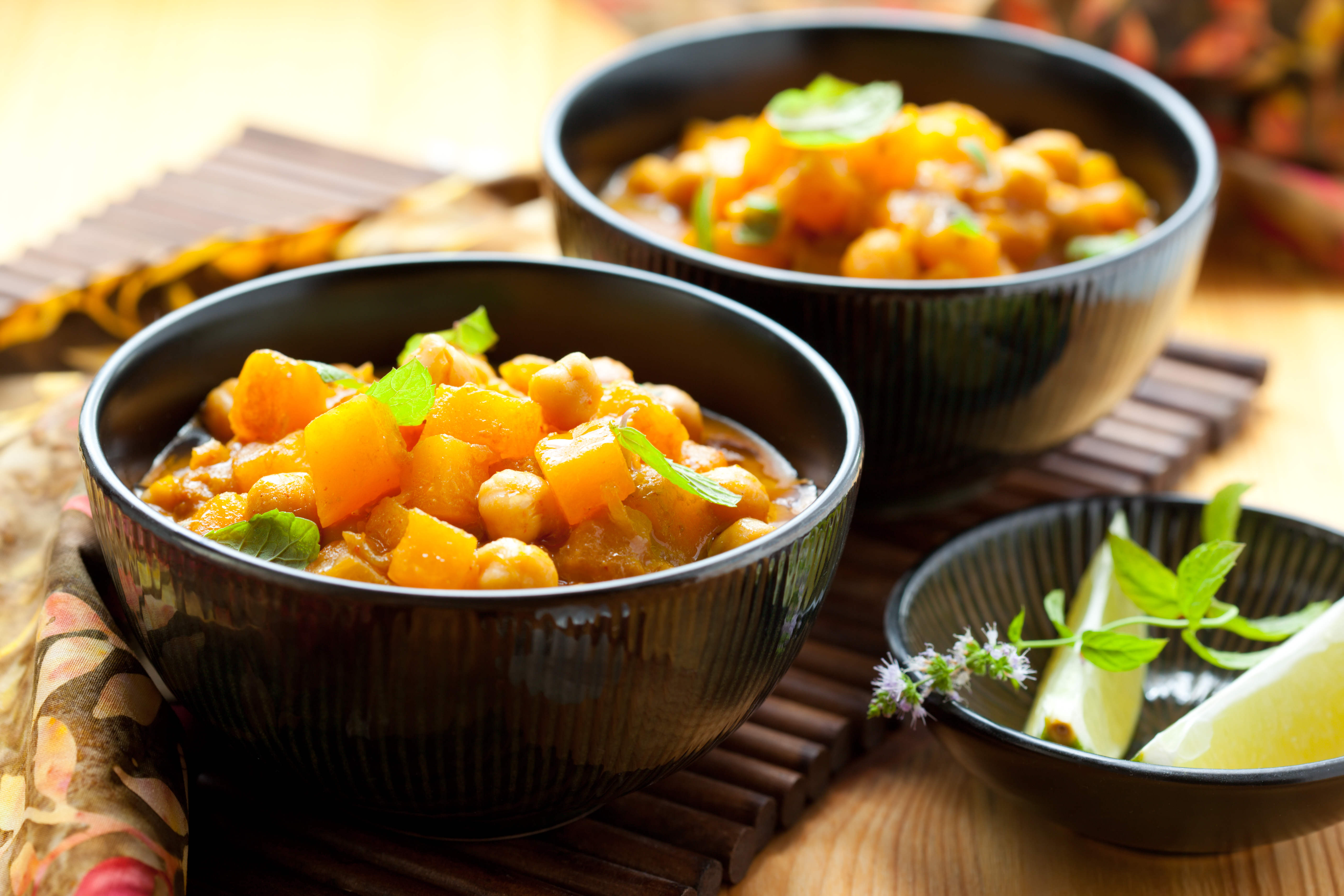 Garbanzos con auyama