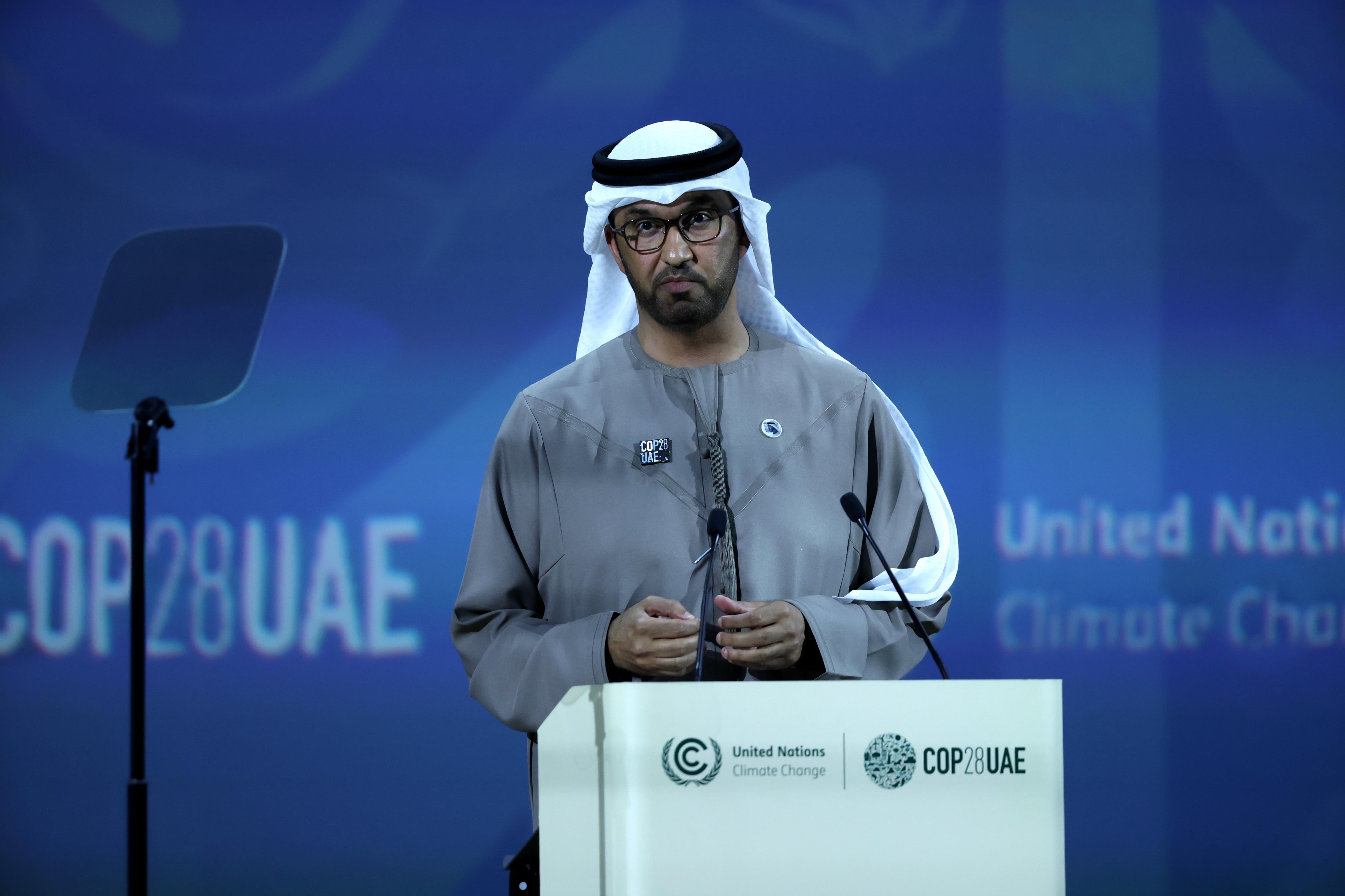 Las declaraciones del presidente de la COP28 contra la eliminación del petróleo