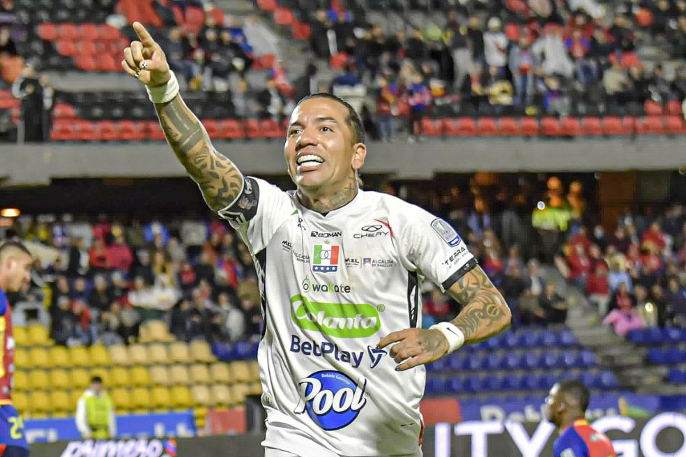 Dayro Moreno marcó en la derrota de Once Caldas en Pasto.