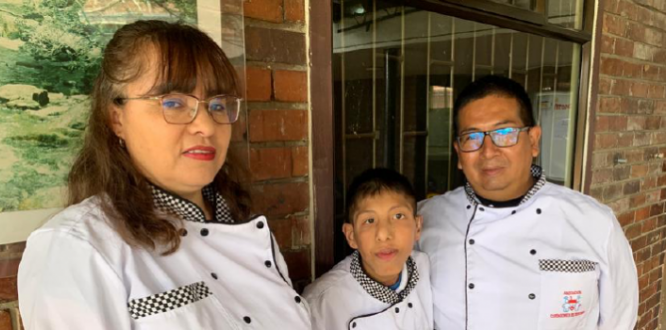 Julia Ruiz, David Jiménez y Julián Jiménez.