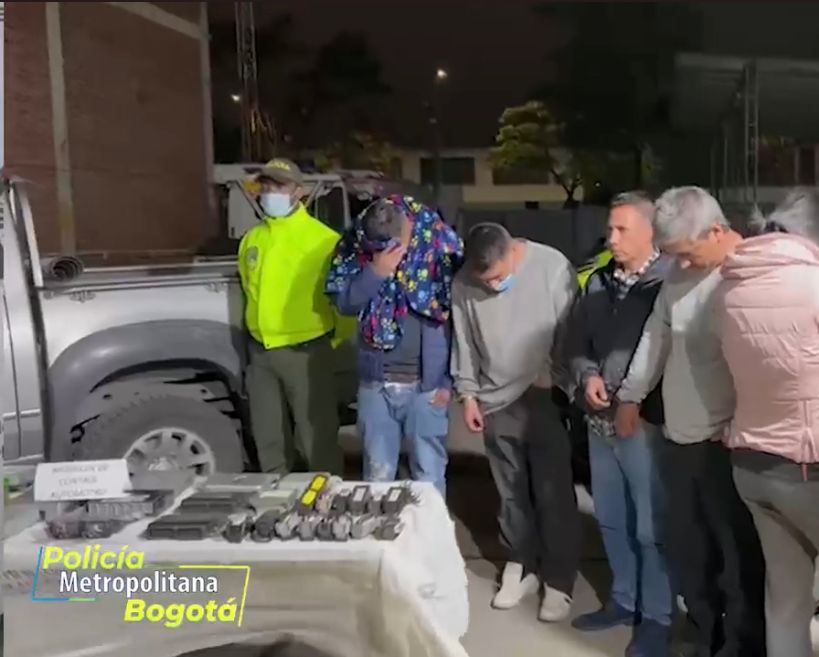 Policía capturó integrantes de dos bandas dedicadas al microtráfico y el hurto