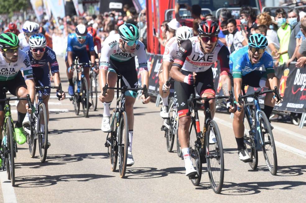 Sebastián Molano volvió a ganar etapa en la Vuelta a Burgos