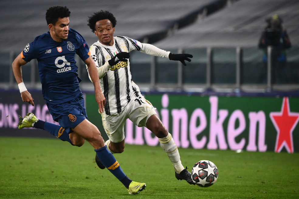 Partidazo: El Porto de Díaz y Uribe eliminó a la Juventus de Cuadrado