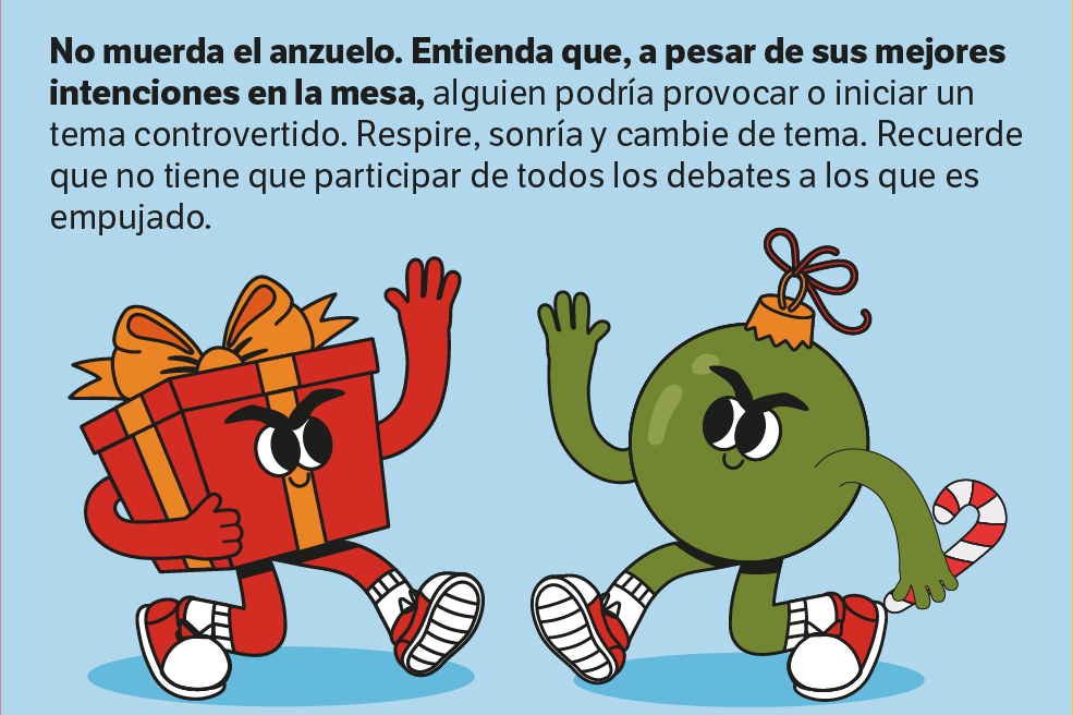 ¿Cómo evitar que hablar de política arruine sus fiestas y Navidad?