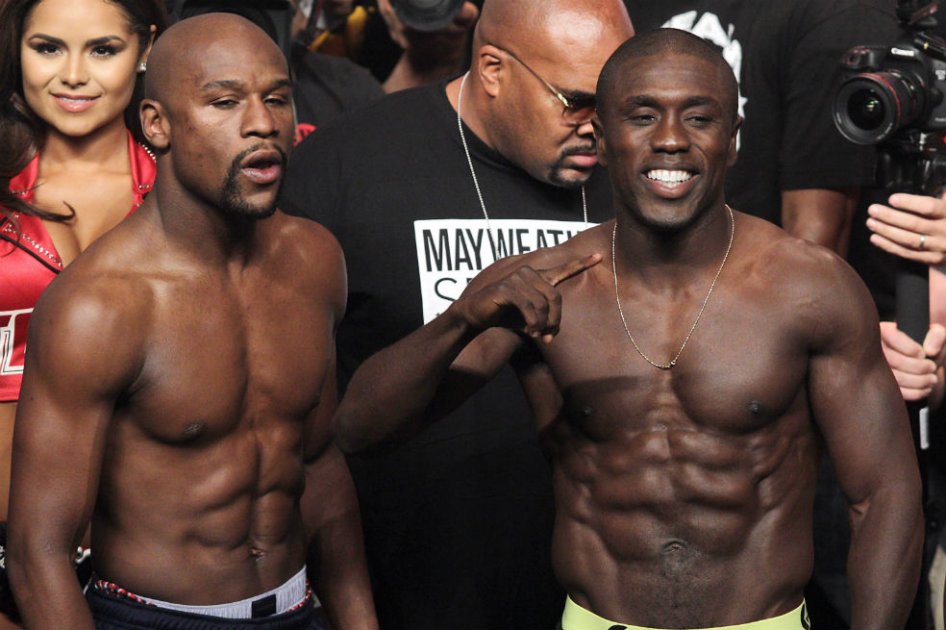 Mayweather enfrentará a Andre Berto. Foto: AFP