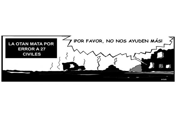No nos ayuden más