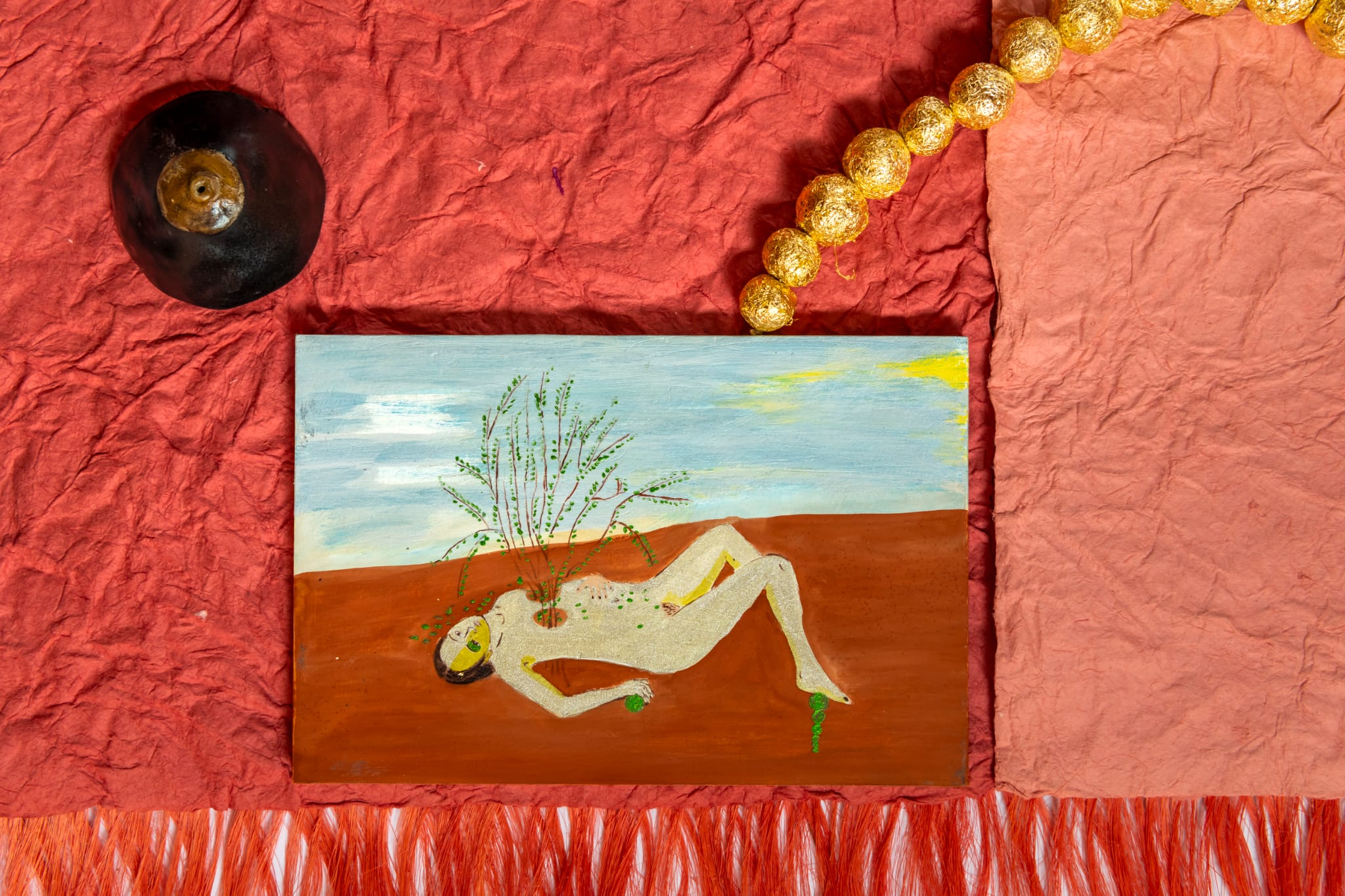 La artista colombiana Luz Lizarazo presenta sus obras en Italia