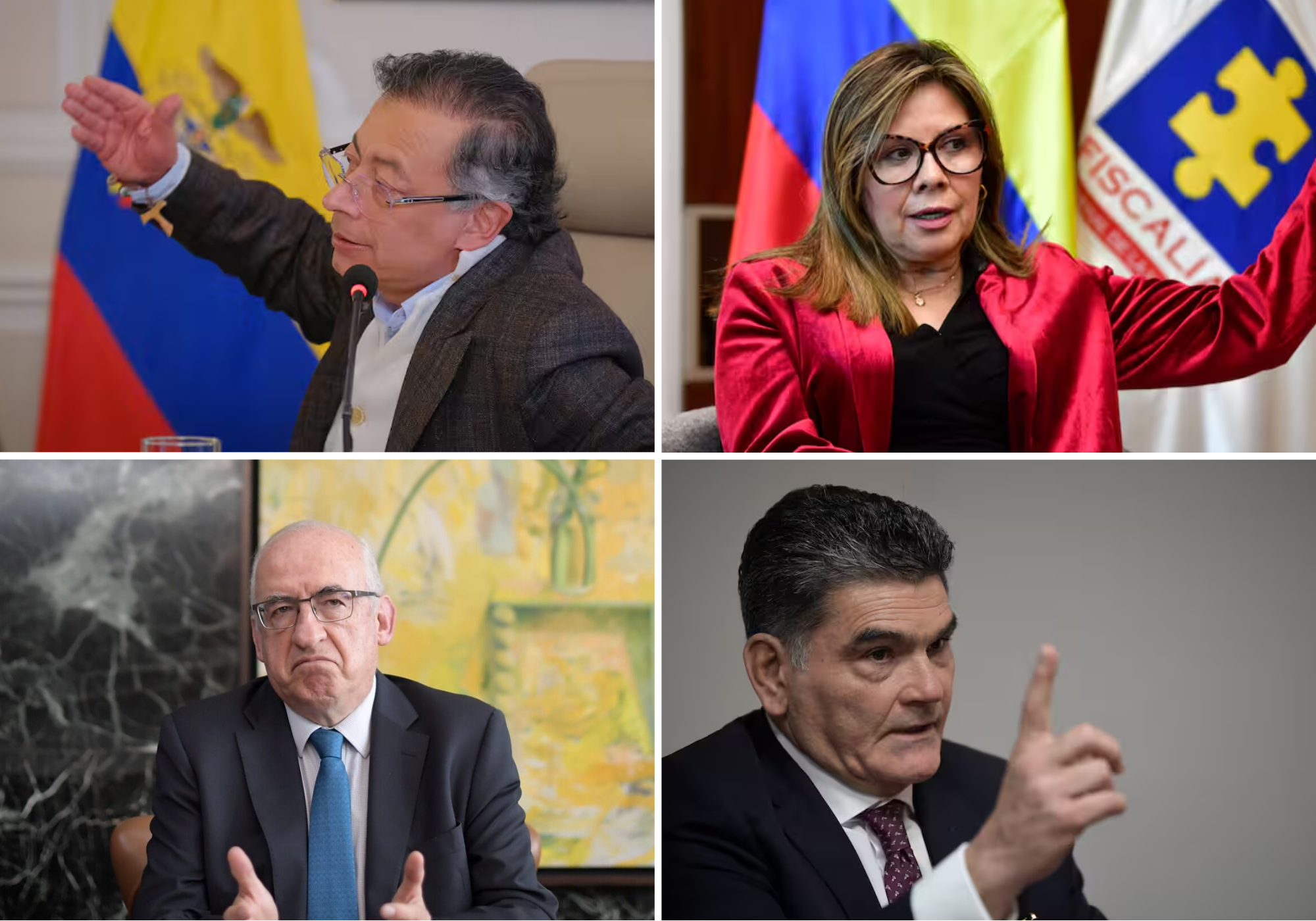 Petro reeditó choques con la institucionalidad y lanzó respaldo a Iván Cepeda