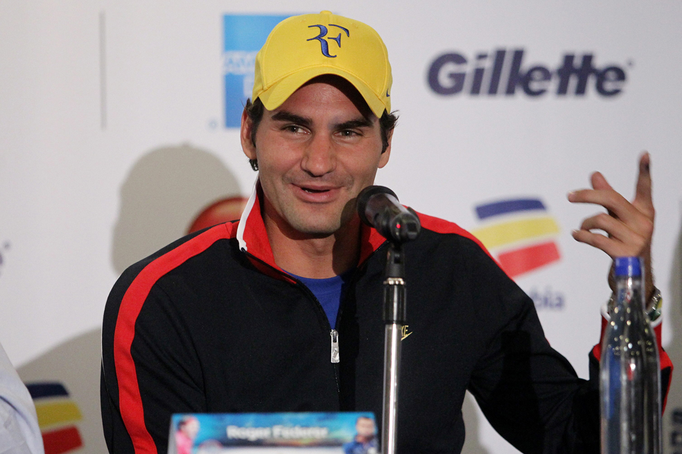 El paso de Federer por Bogotá