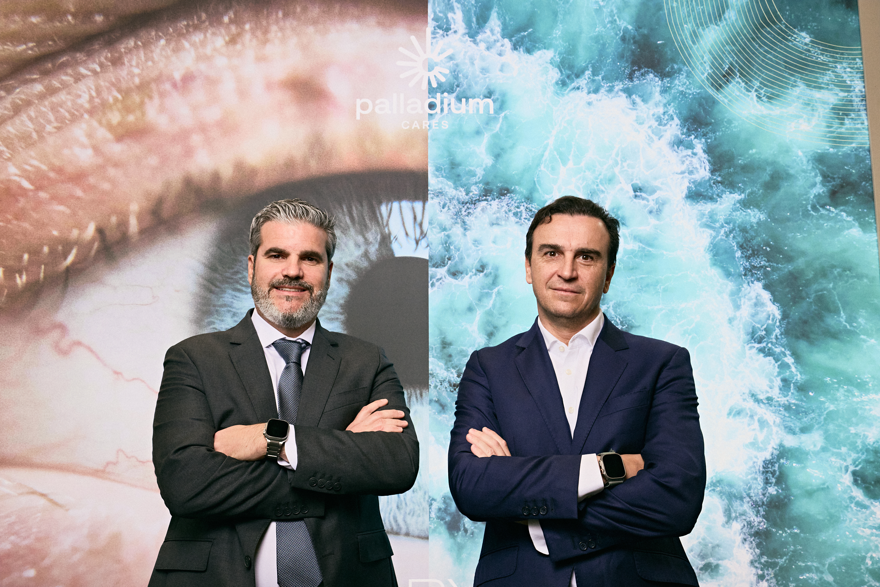 Jesús Sobrino, CEO de Palladium Hotel Group; y Abel Matutes Prats, presidente de Palladium Hotel Group.